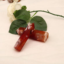 Load image into Gallery viewer, Red cherry agate pillar Ornament