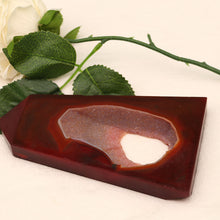 Load image into Gallery viewer, Natural red agate piece original crystal ornaments, energy crystal