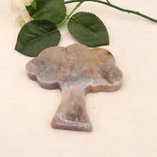 Load image into Gallery viewer, Purple powder carving pieces, energy crystal ornaments